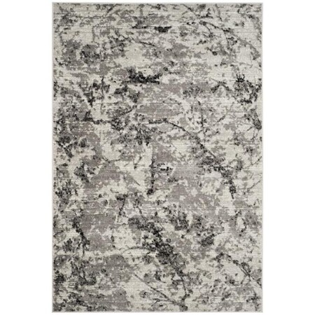 Safavieh 2 x 8 ft. ContemporarySkyler Power Loomed Area Rug Grey & Ivory SKY186K-28